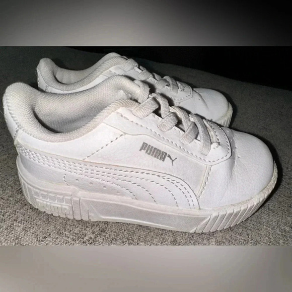 Toddler Unisex PUMA Carina Leather Sneakers - Picture 1 of 6